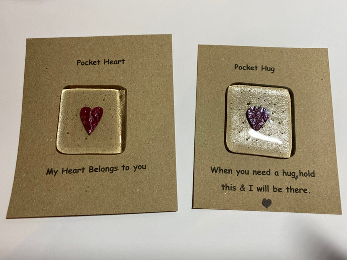 Personalised Pocket Hug / Pocket Heart