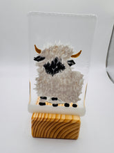 Load image into Gallery viewer, Sidewards Black Nosed Valais Sheep Tea light Holder