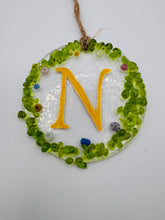 Load image into Gallery viewer, Flower wreath initials Hangers