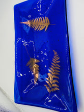 Load image into Gallery viewer, Blue Fern Rectangular Dish