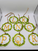 Load image into Gallery viewer, Flower wreath initials Hangers