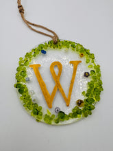 Load image into Gallery viewer, Flower wreath initials Hangers