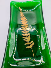 Load image into Gallery viewer, Green Fern soap dish / trinket tray