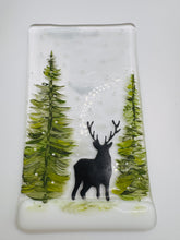 Load image into Gallery viewer, Winter Forrest Stag Tea-light holder