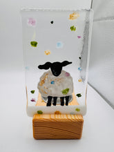 Load image into Gallery viewer, Sheep Winter Colour Tea-light