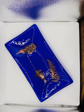 Load image into Gallery viewer, Blue Fern Rectangular Dish