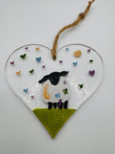 Load image into Gallery viewer, Colourful Sheep Heart Hanger