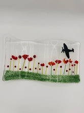 Load image into Gallery viewer, Self standing Spitfire Remembrance Glass