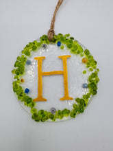 Load image into Gallery viewer, Flower wreath initials Hangers