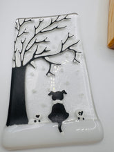 Load image into Gallery viewer, Winter  Sheep Dog Tealight Holder