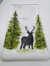 Load image into Gallery viewer, Winter Forrest Stag Tea-light holder