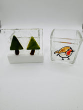 Load image into Gallery viewer, Christmas Trees Mini TeaLight Holder
