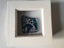 Load image into Gallery viewer, Fused Glass Hare &amp; Tree in Box Frame