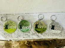 Load image into Gallery viewer, Sheep Spring Round Keyring