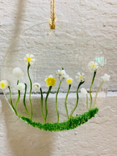 Load image into Gallery viewer, Limited edition White flowers Round Hanger