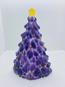 Purple Self standing Christmas Tree