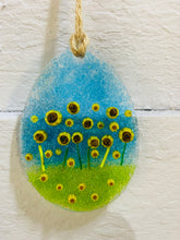 Load image into Gallery viewer, Ukrainian Sunflower Easter Egg