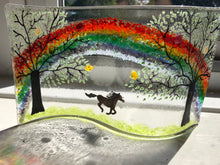 Load image into Gallery viewer, Running Horse Countryside Rainbow