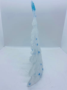 Self standing Clear & Blue Christmas Tree