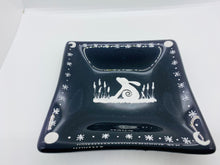 Load image into Gallery viewer, Midnight blue Large Moon Hare Dish