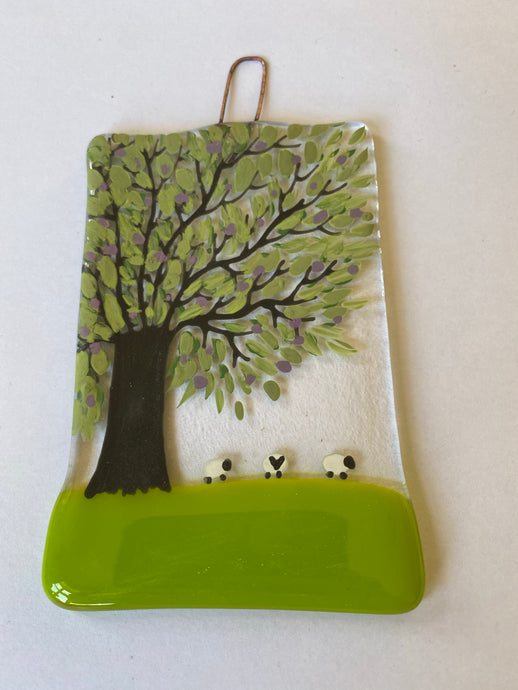 Spring Sheep Wall Hanging