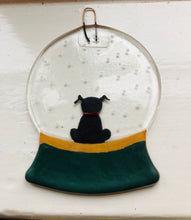 Load image into Gallery viewer, Personalised animal snow globe