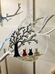 Personalised Christmas Bauble Hanger