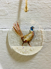 Load image into Gallery viewer, Pheasant Christmas Round Hanger