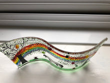 Load image into Gallery viewer, Fused glass Horses &amp; Dogs Countryside Rainbow