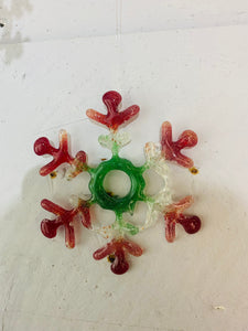 Red & Green Snowflake