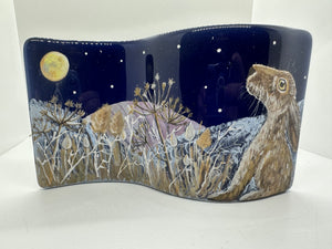 Moon Hare Midnight Meadow