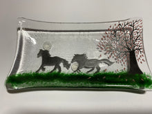 Load image into Gallery viewer, Running horses soap dish / trinket tray