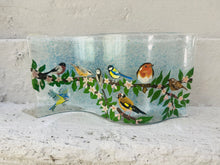 Load image into Gallery viewer, Fused Glass Garden Birds Spring