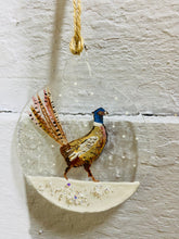 Load image into Gallery viewer, Pheasant Christmas Round Hanger